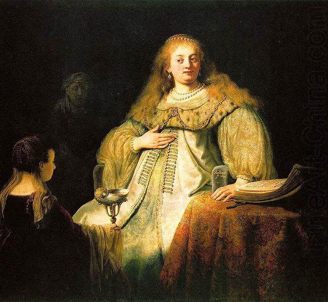 REMBRANDT Harmenszoon van Rijn Artemis china oil painting image